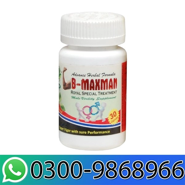 B Maxman Royal Capsule Price in Pakistan