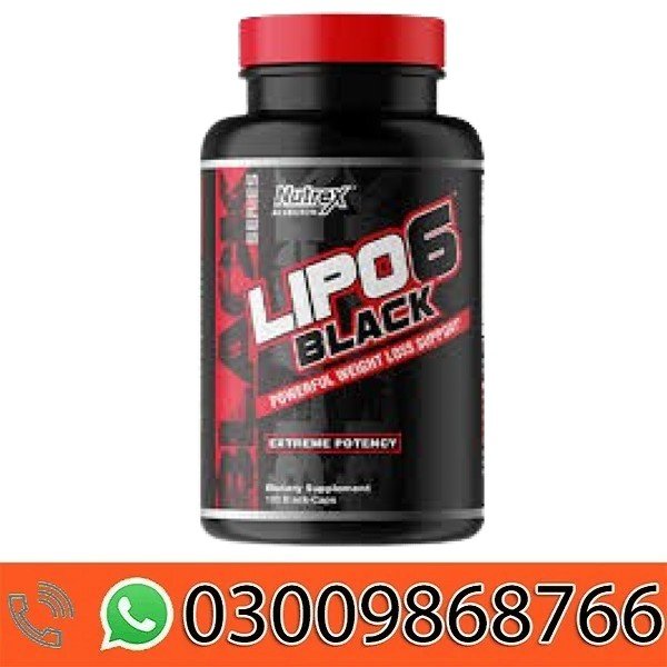 Nutrex Lipo 6 black in Pakistan