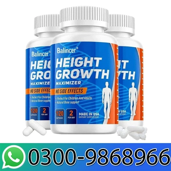 Balincer Height Growth Supplement In Pakistan