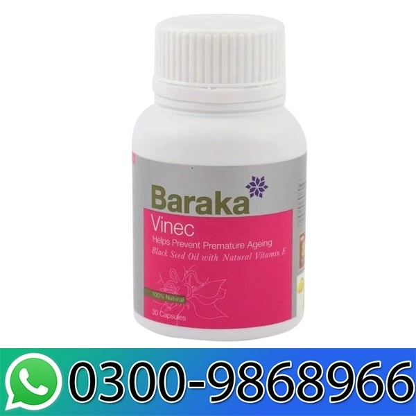 Baraka Vinec Capsule In Pakistan