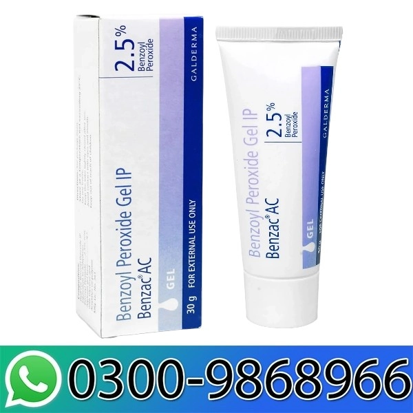 Benzac AC 2.5% Gel In Pakistan