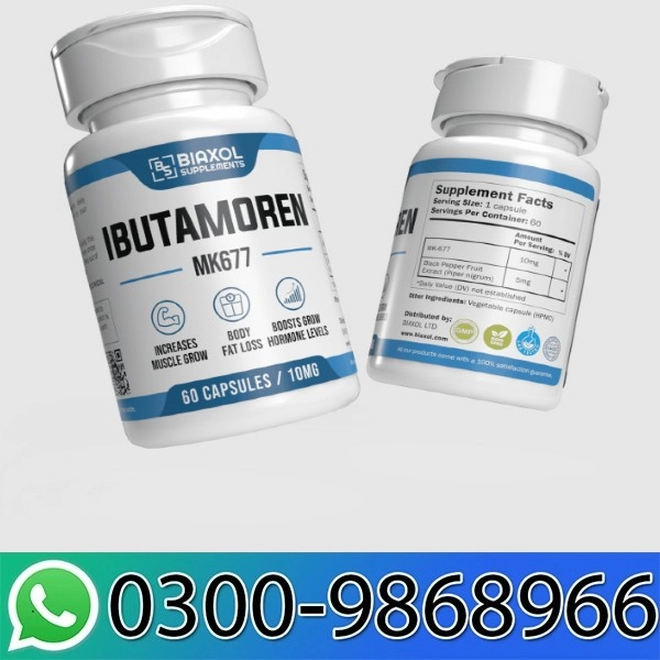 Biaxol Supplements Ibutamoren Mk-677 Capsules In Pakistan