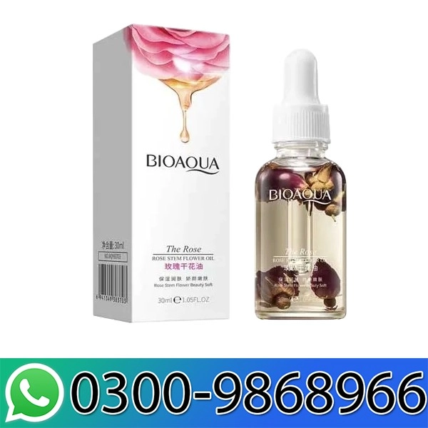 BIOAQUA Moisturizing Brightening Rose Serum Oil In Pakistan