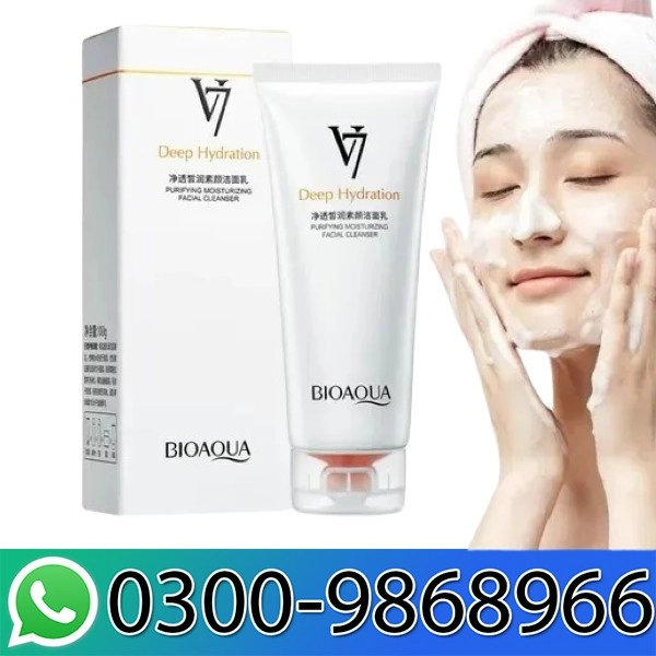 Bioaqua V7 Deep Hydration Moisturizing Facial Cleanser In Pakistan
