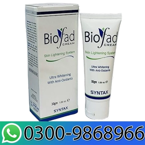 Biofad Ultra Whitening Anti-Oxidants Cream in Pakistan