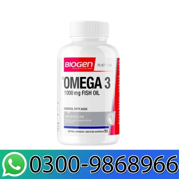Biogen Omega 3 1000mg Fish Oil In Pakistan