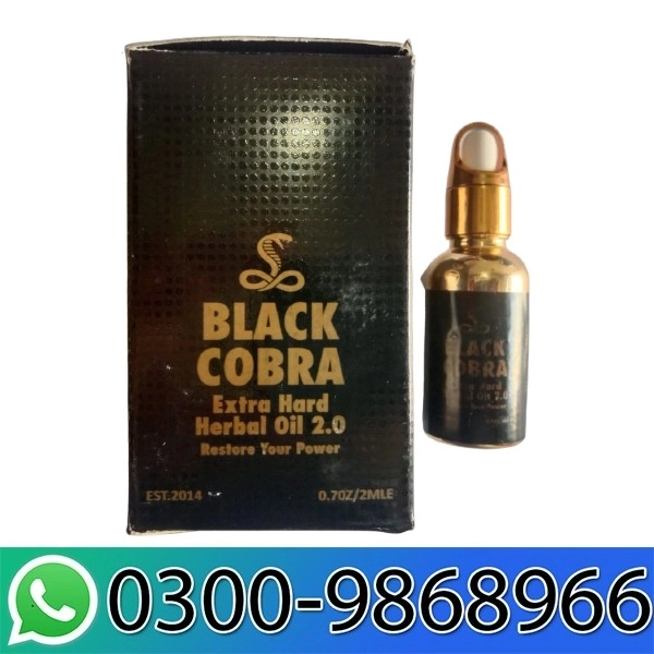 Black Cobra Extra Herbal Oil In Pakistan