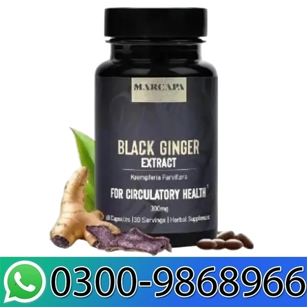 Black Ginger Capsule In Pakistan