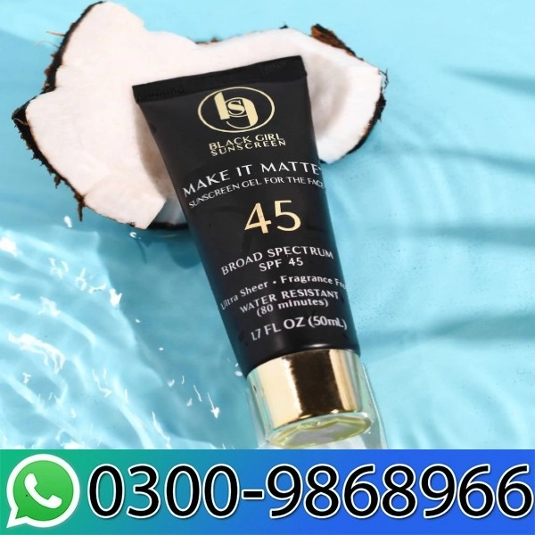 Black Girl Sunscreen Make It Matte In Pakistan