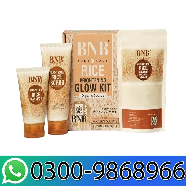Bnb Rice Extract Bright & Glow Kit In Pakistan