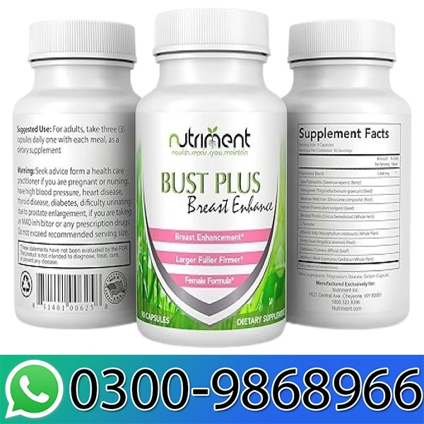 Bust Plus Breast Enhancement Pills in Pakistan