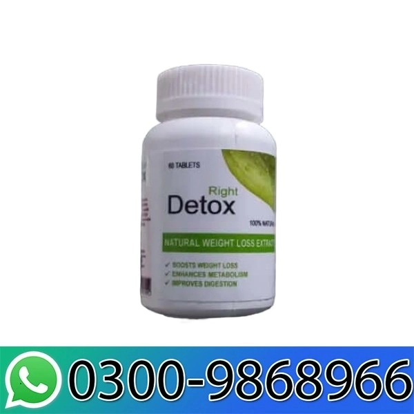 Buy Right Detox Tablets in Pakistan