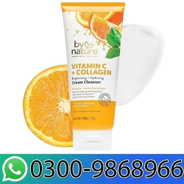 By Nature Vitamin C Collagen Face Cream Cleanser In Pakistan