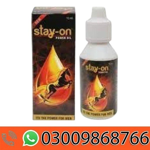 Stay-On Power Oil For Men in Pakistan