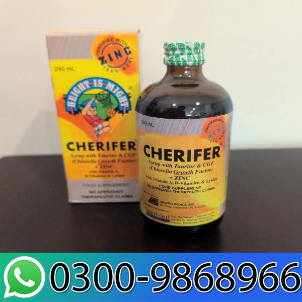 Cherifer Syrup with Taurine CGF & Zinc In Pakistan