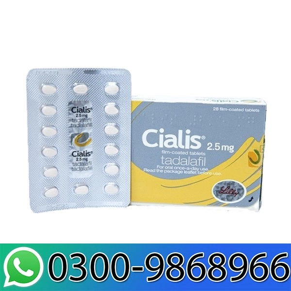 Cialis 2.5 Mg Price In Pakistan