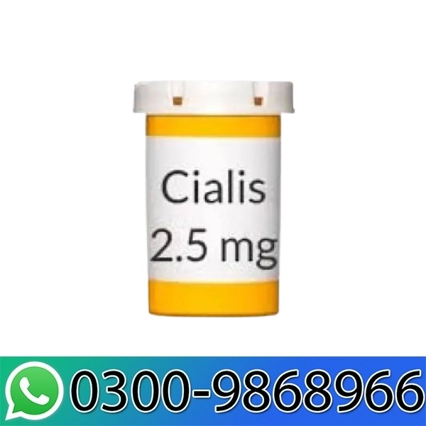 Cialis 2.5 Mg Tables In Pakistan