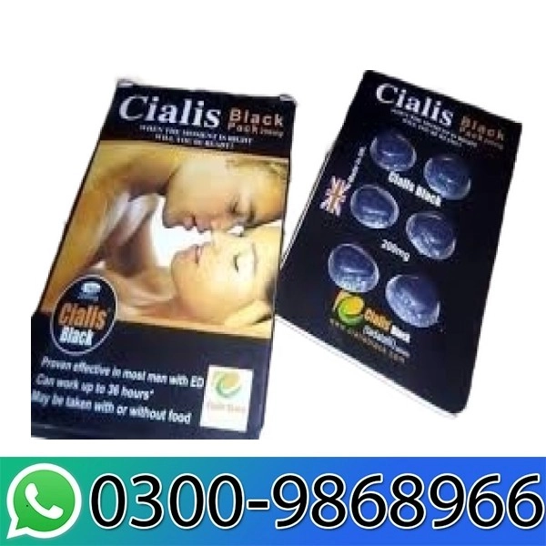 Cialis Black 200Mg Tablets Same day Delivery in Pakistan