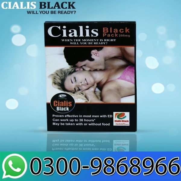 Cialis Black Tablet in Pakistan