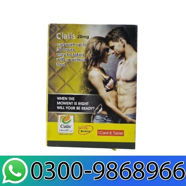 Cialis Pack of 6 Tablets In Pakistan