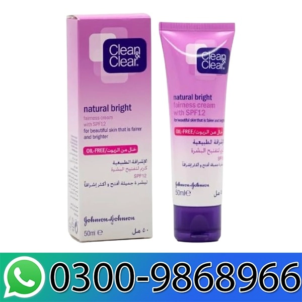 Clean And Clear Fairness Cream In Pakistan