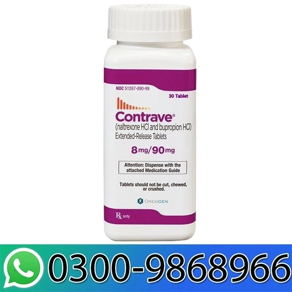 Contrave Tablets Price in Pakistan