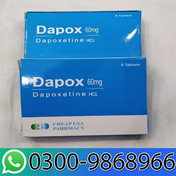 Dapox 60Mg Tablets in Pakistan