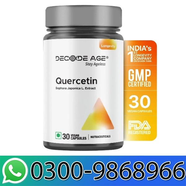 Decode Age Quercetin Vegan Capsule In Pakistan