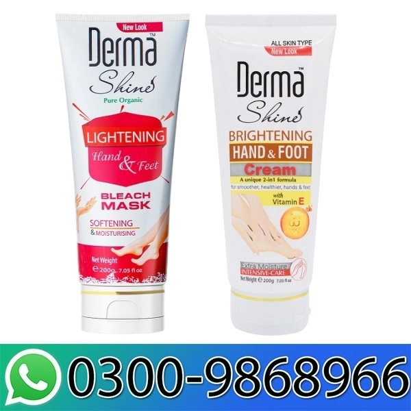Derma Shine Hand And Foot Brightening Cream in Pakisatn
