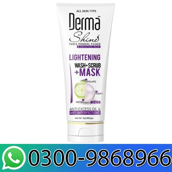 Derma Shine Lightening Face Scrub in Pakistan