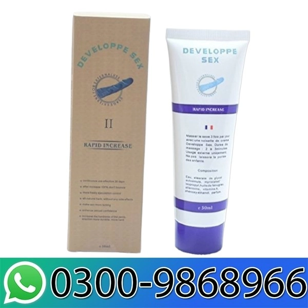 Developpe Sex Cream in Pakistan