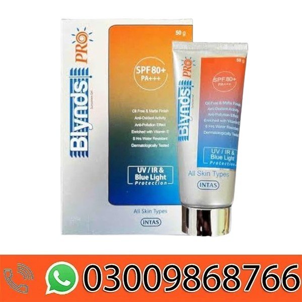 Blynds Pro Sunscreen Gel In Pakistan