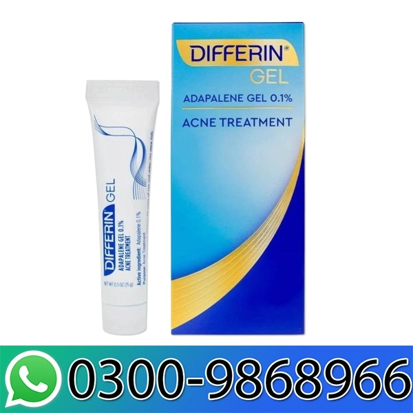 Differin Gel (Adapalene 0.1%) In Pakistan