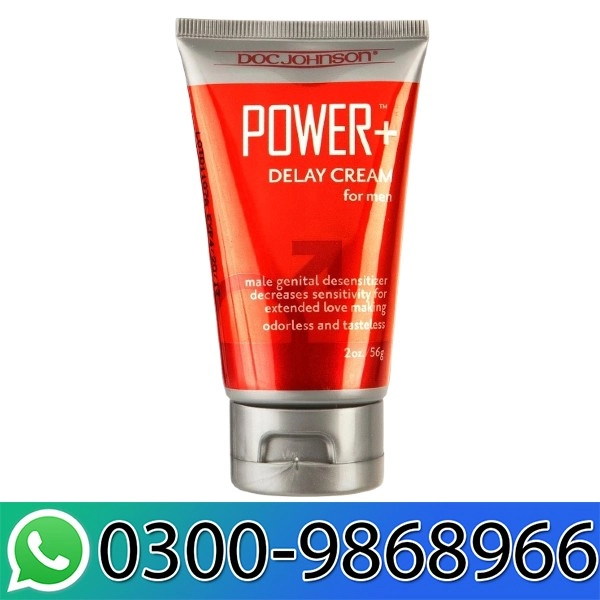 Doc Johnson Power Plus Delay Cream In Pakistan