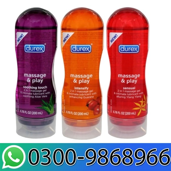 Durex Massage & Play 2 in 1 Lubricant Soothing in Pakistan