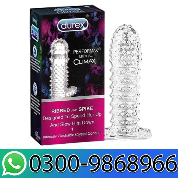 Durex Soft Silicone Dotted Ribbed Condom in Pakistan
