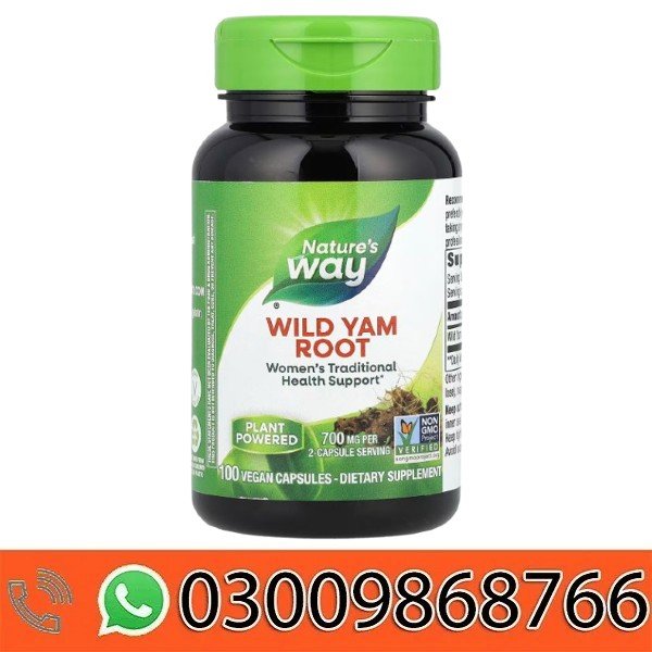 Nature's Way Wild Yam Root Now In Pakistan