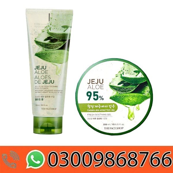 The Face Shop Jeju Aloe Fresh Soothing Gel In Pakistan