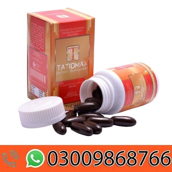 Tatiomax plus 1600mg softgels in Pakistan