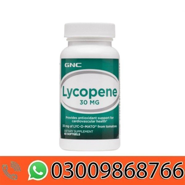 Lycopene 30 mg GNC In Pakistan