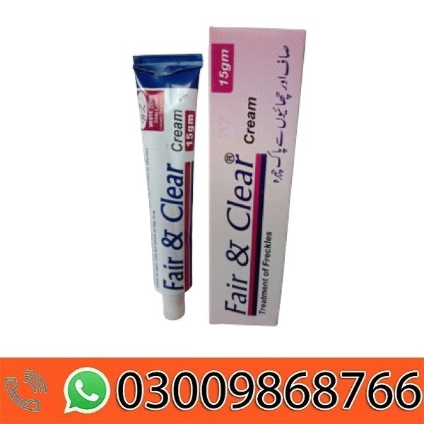 Fair Clear Cream In Pakistan