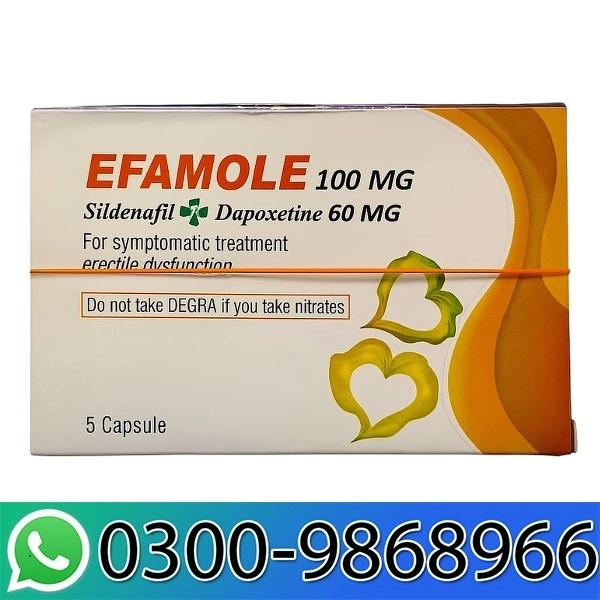 Efamole Dapoxetine Tablets 100mg In Pakistan