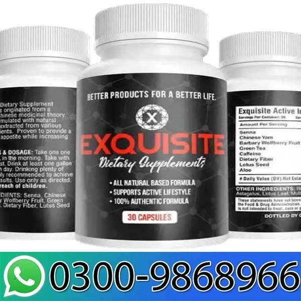 Exquisite Capsules Price in Pakistan