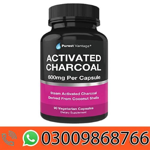 Purest Vintage Activated Charcoal Capsules In Pakistan