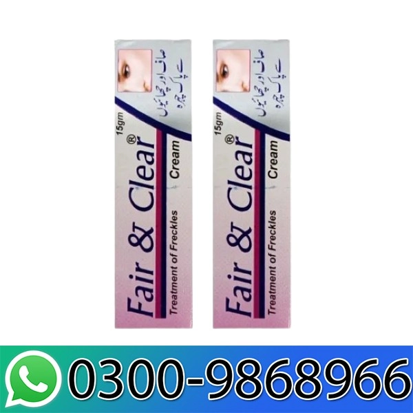 Fair Clear Cream In Pakistan