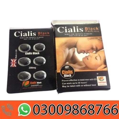 Cialis Black Tablet in Pakistan