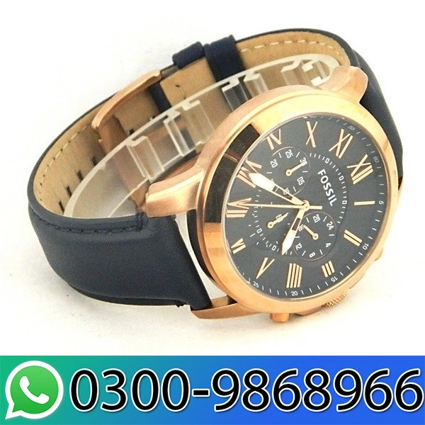 Fossil Grant Leather Watch Price in Pakistan	
