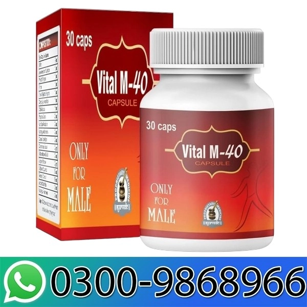 Generic Vital M-40 Capsule For Male In Pakistan