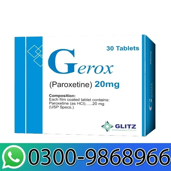 Gerox Tablet 20 Mg 30 Tablets In Pakistan
