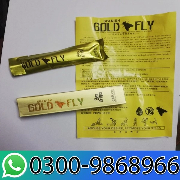 Golden Butterfly Sex Drops For Women in Pakistan